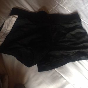 Black shorts